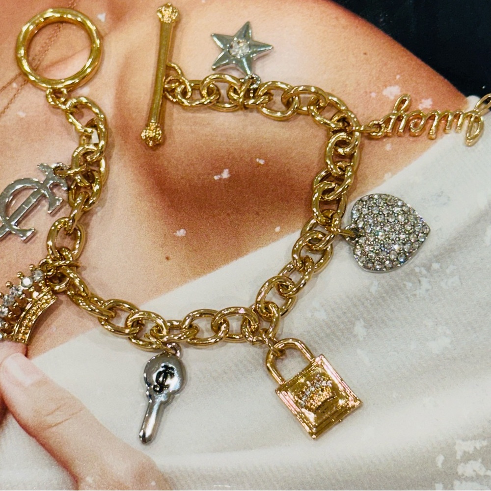 New in Gift Box Juicy Couture Charm Bracelet